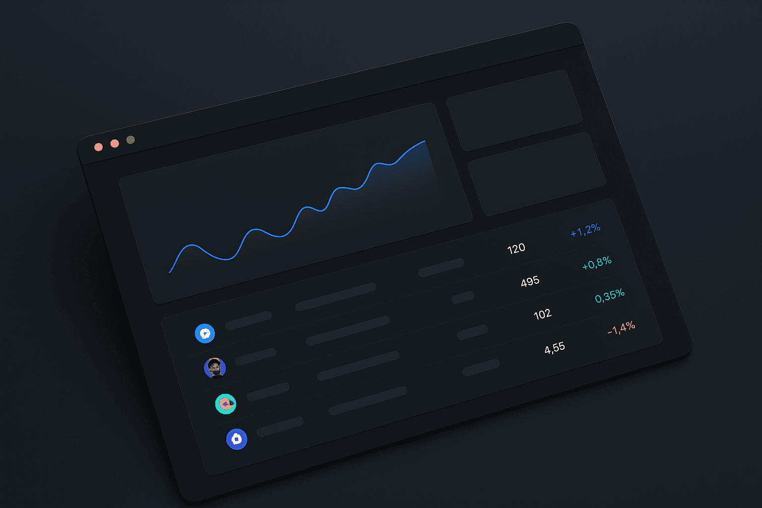 DeFi Portfolio Dashboard — Example Build mockup